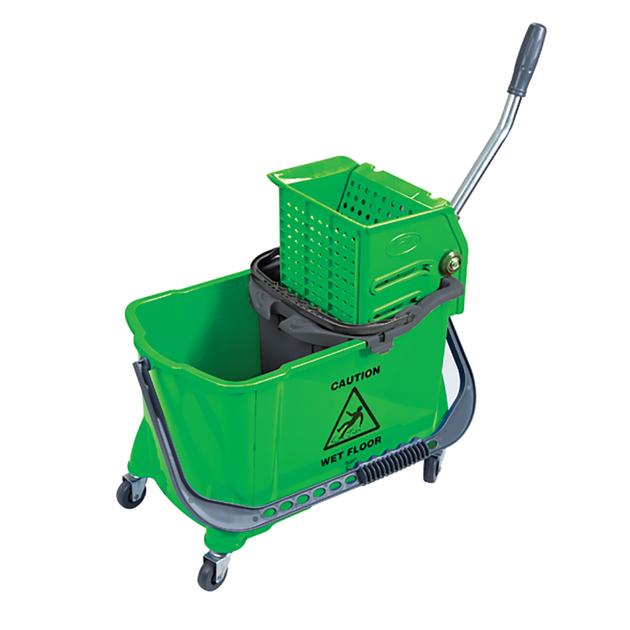 Carrello "Rombo" verde 34 litri | Briantina Professional