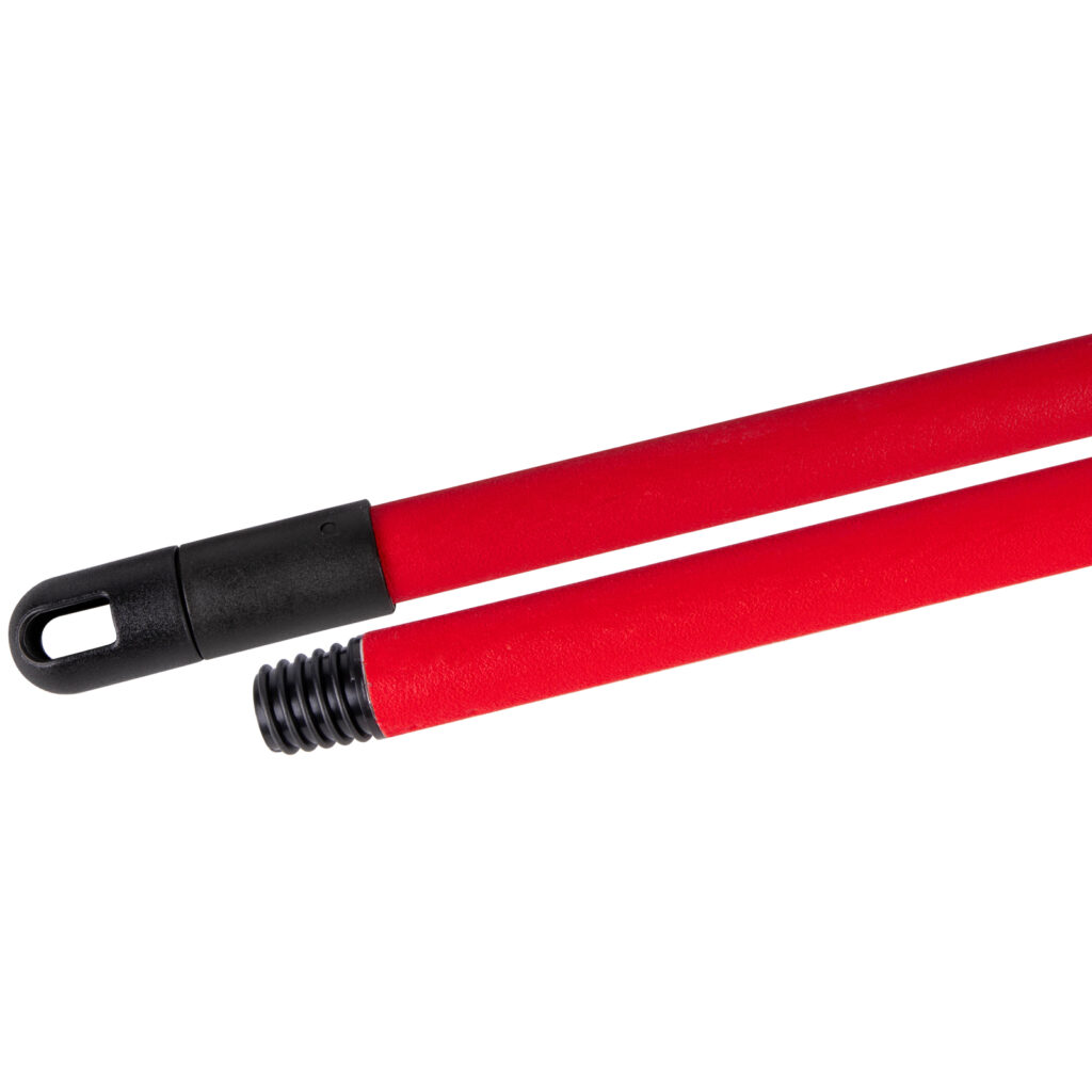 Manico "Frosted" rosso 130 cm | Briantina Professional