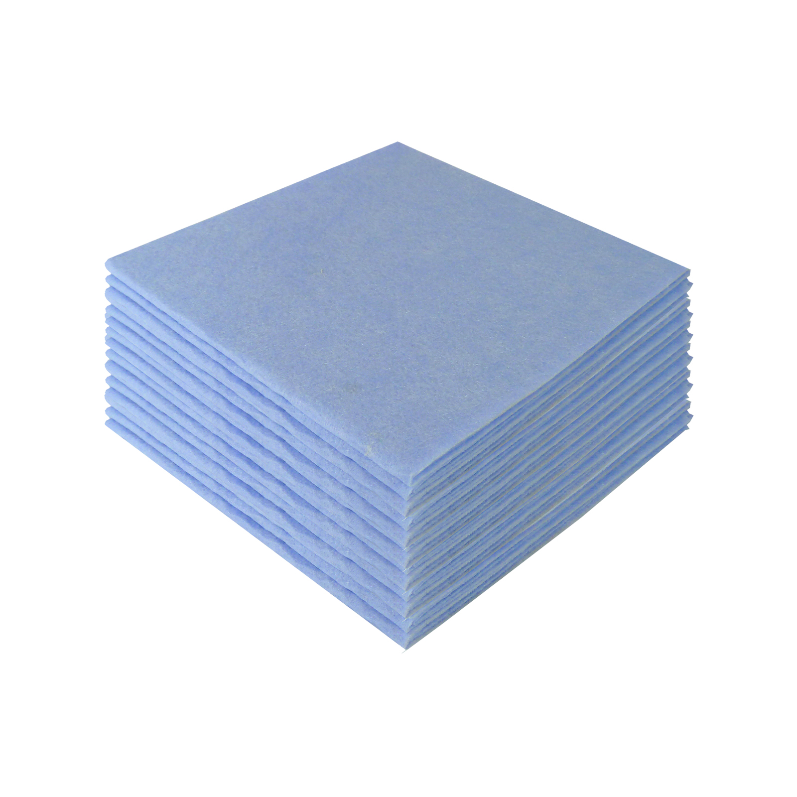 Panni "Multisoft" blu 40x36cm - confezione da 10 pezzi | Briantina Professional