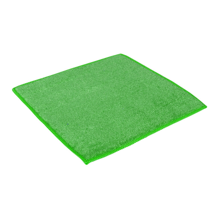 Pannospugna Micro verde 23x23cm - confezione da 4 pezzi | Briantina Professional