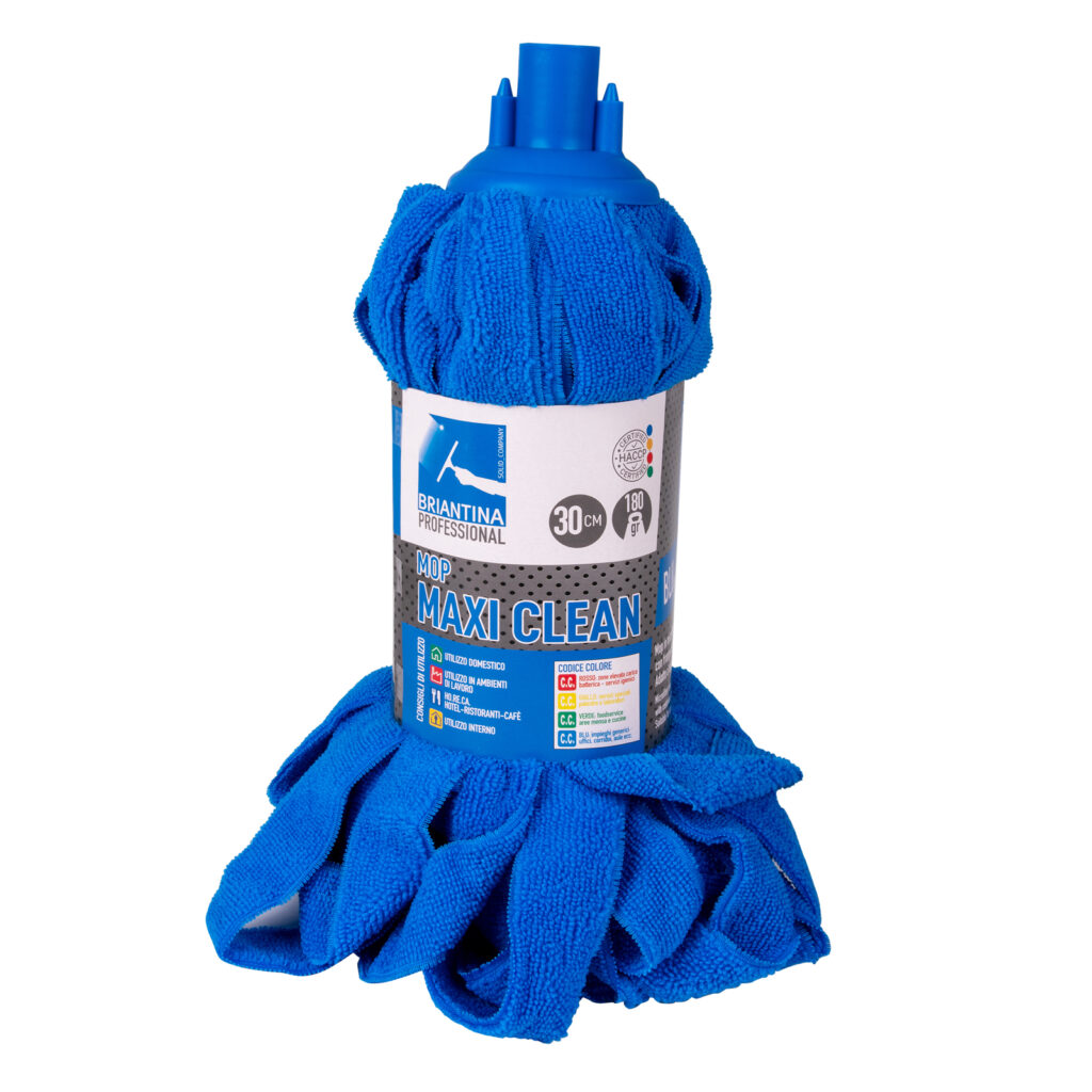 Ricambio mop "MAXI CLEAN" blu 180 gr | Briantina Professional