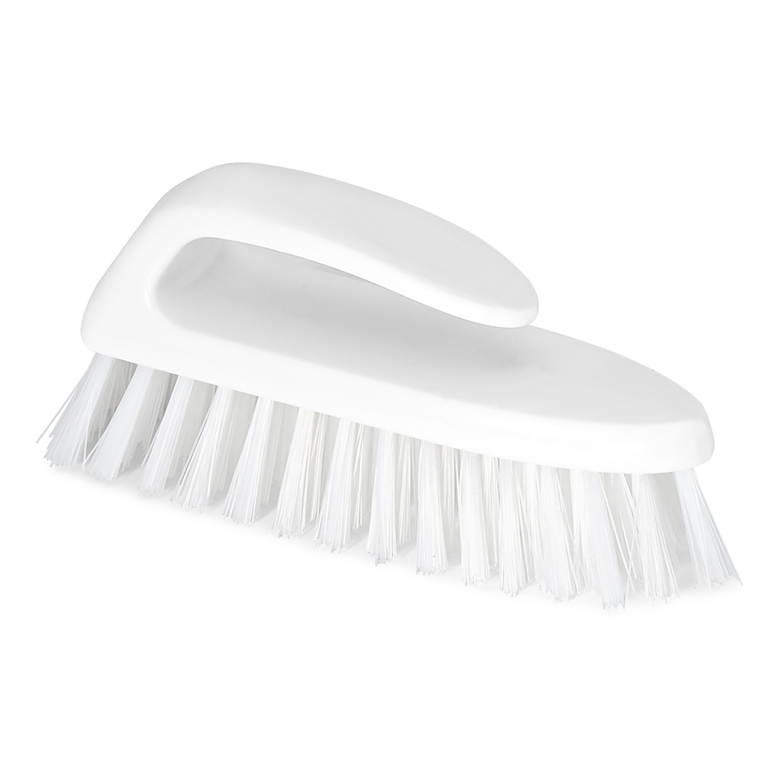 Spazzola bianco con impugnatura da 18 cm | Briantina Professional