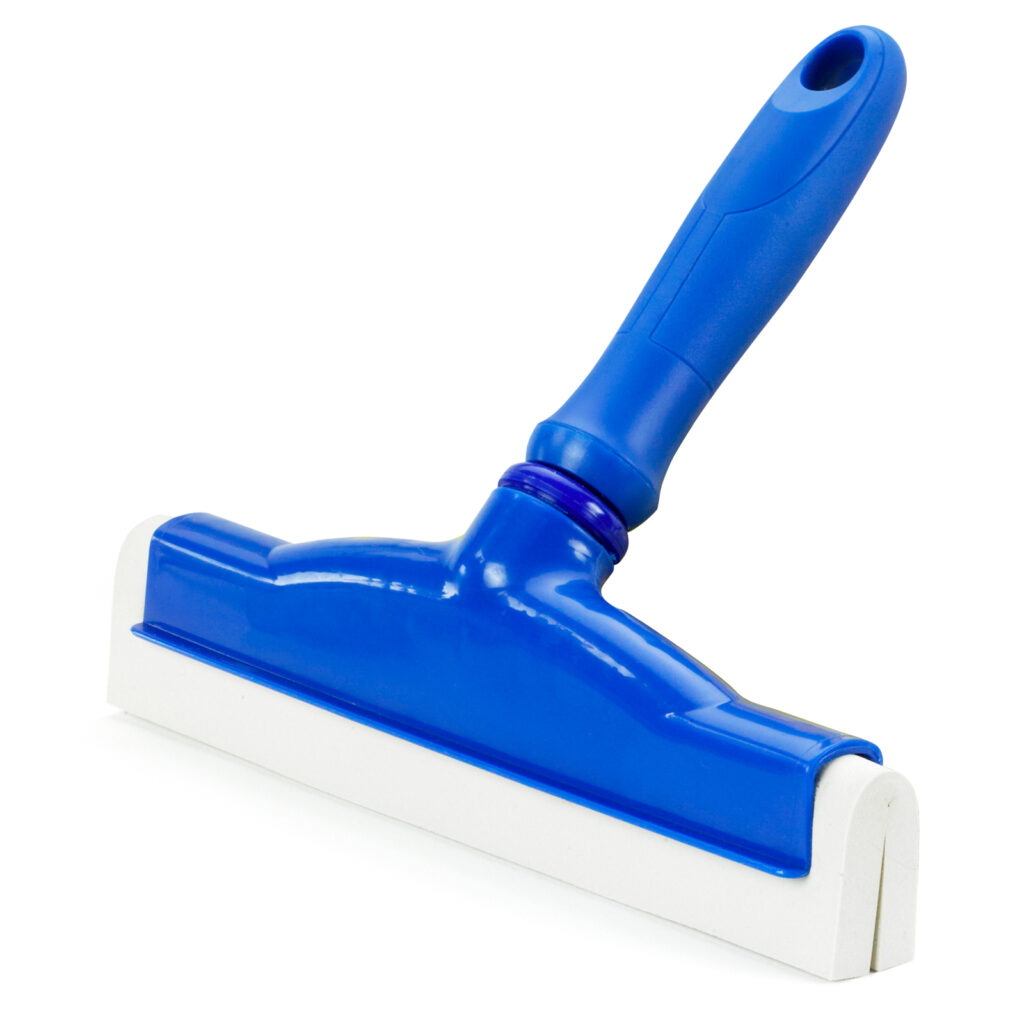 Spingiacqua blu con manico da 25 cm | Briantina Professional