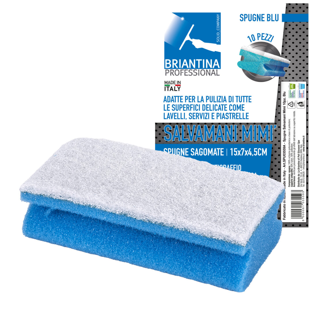 Spugne Salvamani Mimì Blu - 10 pezzi