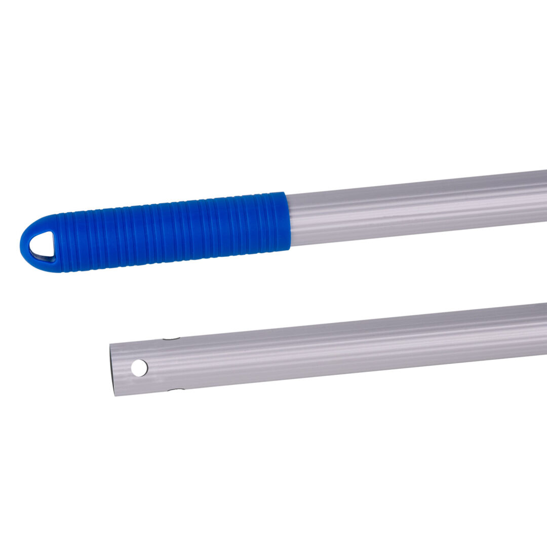 Manico in alluminio con doppio foro 140 cm