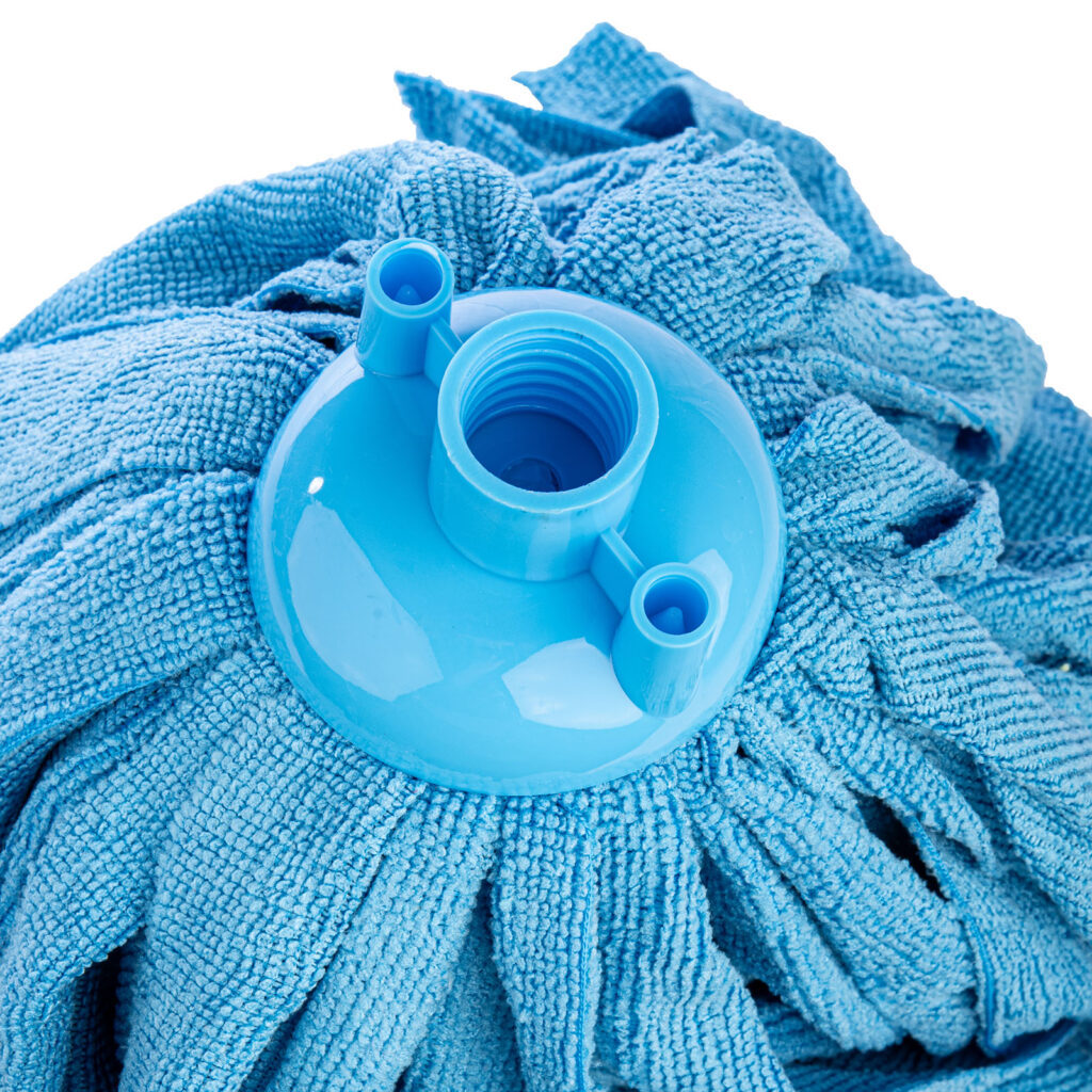 Mop Microfibra a Frangia Tagliata Blu