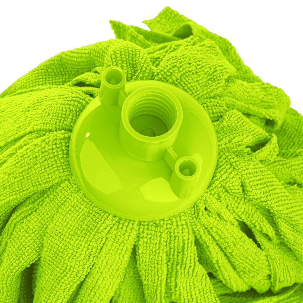 Mop Microfibra a Frangia Tagliata Verde