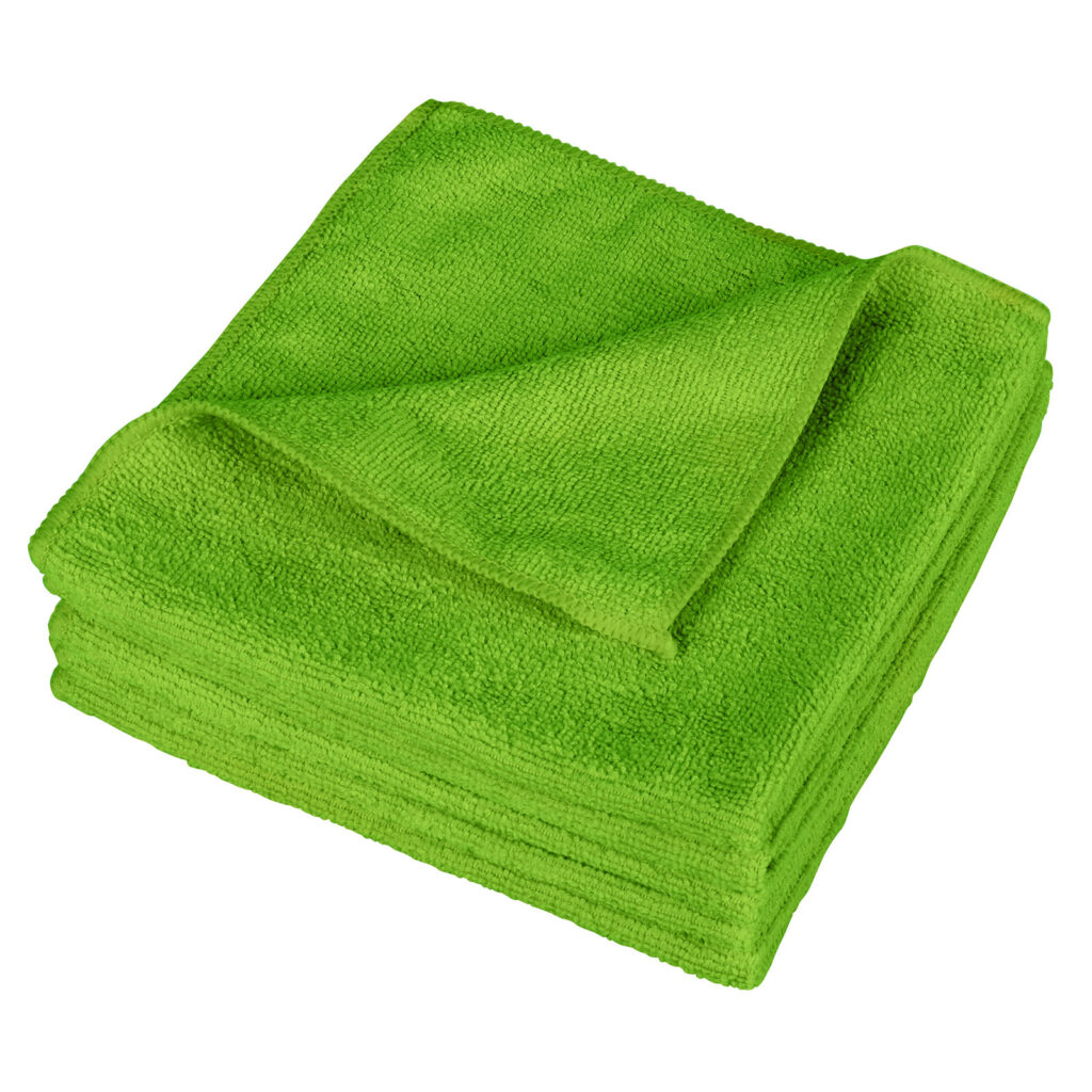 Panni Mikro Fibra Verdi - 5 pezzi 40 × 40 cm