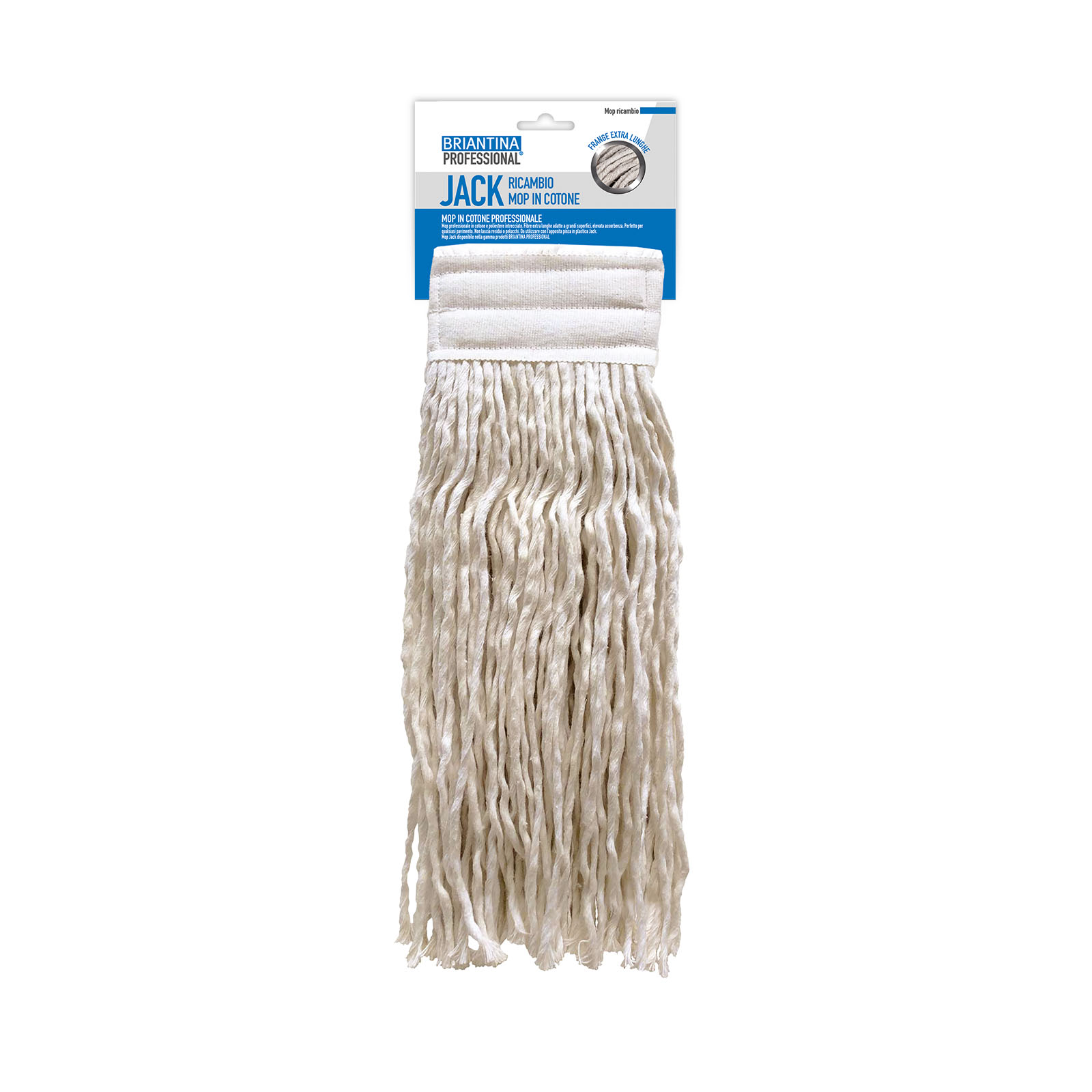 Ricambio Mop Cotone "Jack" - Imballo Appeso