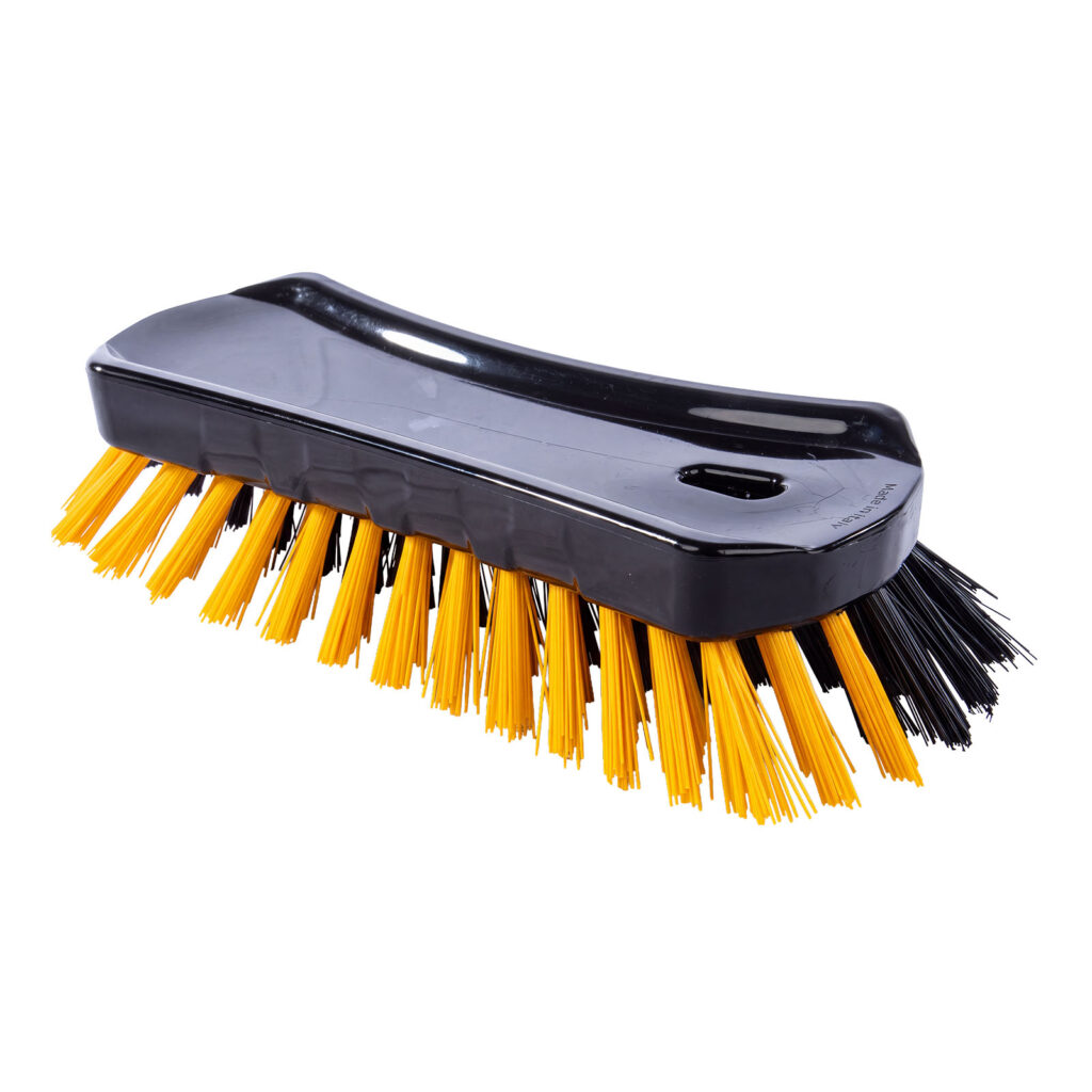 Spazzola Ergonomica Doppia setola con Impugnatura