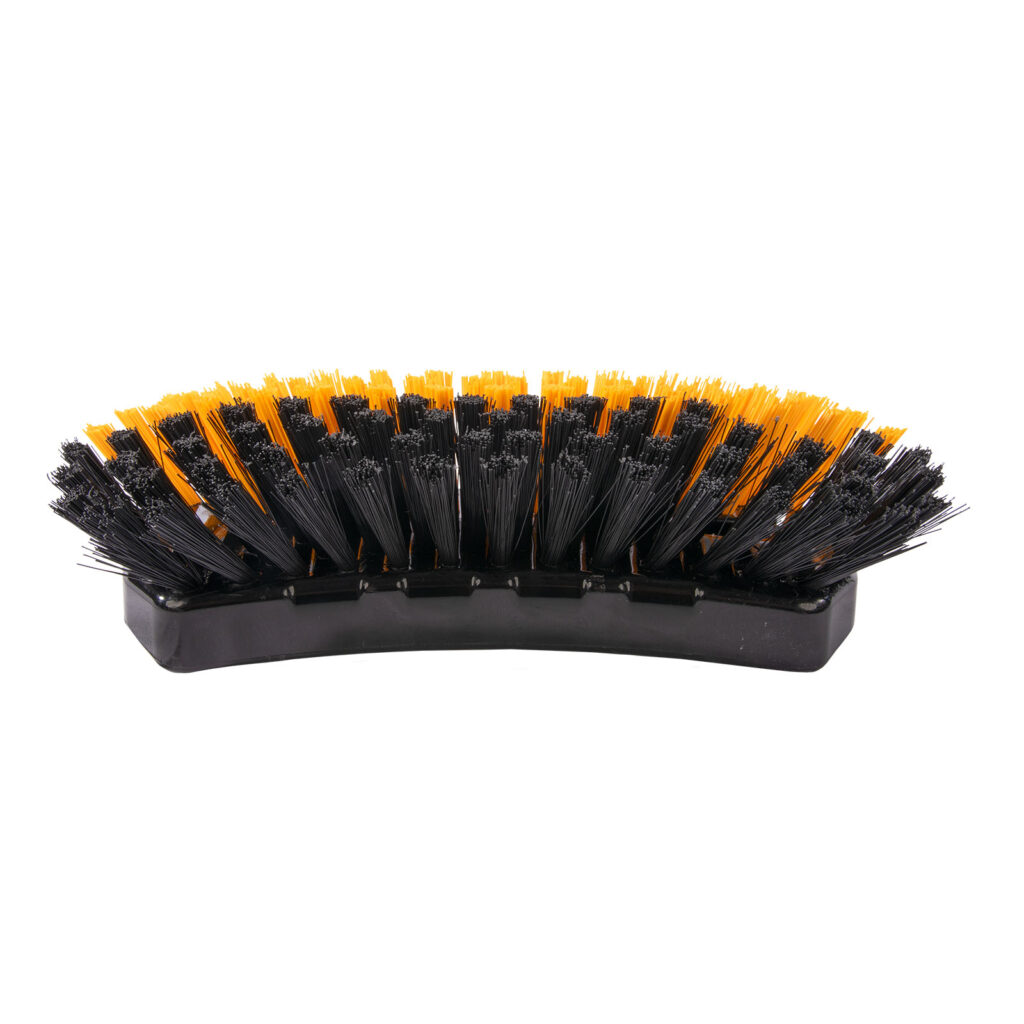 Spazzola Ergonomica Doppia setola con Impugnatura