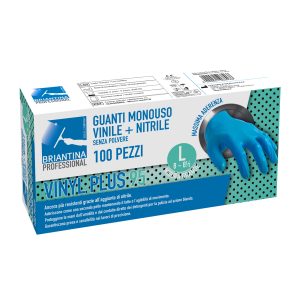 Guanti "Vinyl Plus" L - 100 pezzi