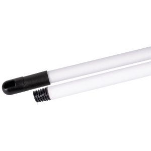 Manico "Frosted" bianco 130 cm | Briantina Professional