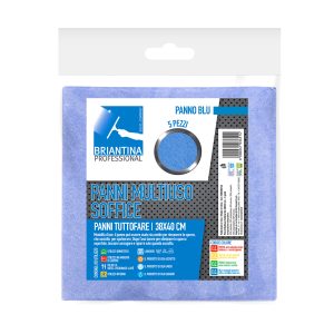 Panni Multiuso Soffice Blu - 5 pezzi 38 × 40 cm