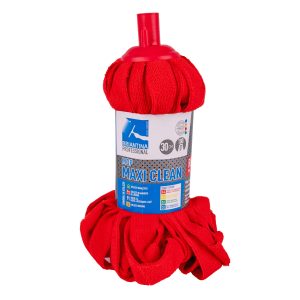 Ricambio mop "MAXI CLEAN" rosso 180 gr | Briantina Professional